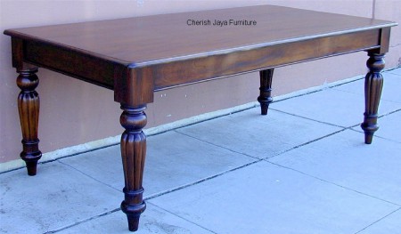 Code: DG 005-M Name: Dining Table Size: W=240 x D=105 x H=75 cm Wood: Solid Mahogany wood.﻿